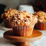 Apple Pumpkin Streusel Muffins