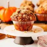 Apple Pumpkin Streusel Muffins
