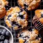 Bakery Style Blueberry Muffins