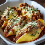 Beef Stuffed Shells Pasta