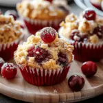 Cherry Cobbler Muffins