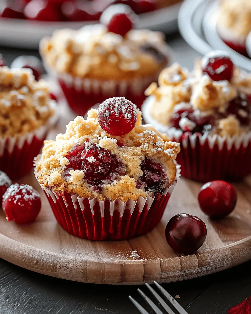 Cherry Cobbler Muffins: Easy Recipe for a Cozy Treat