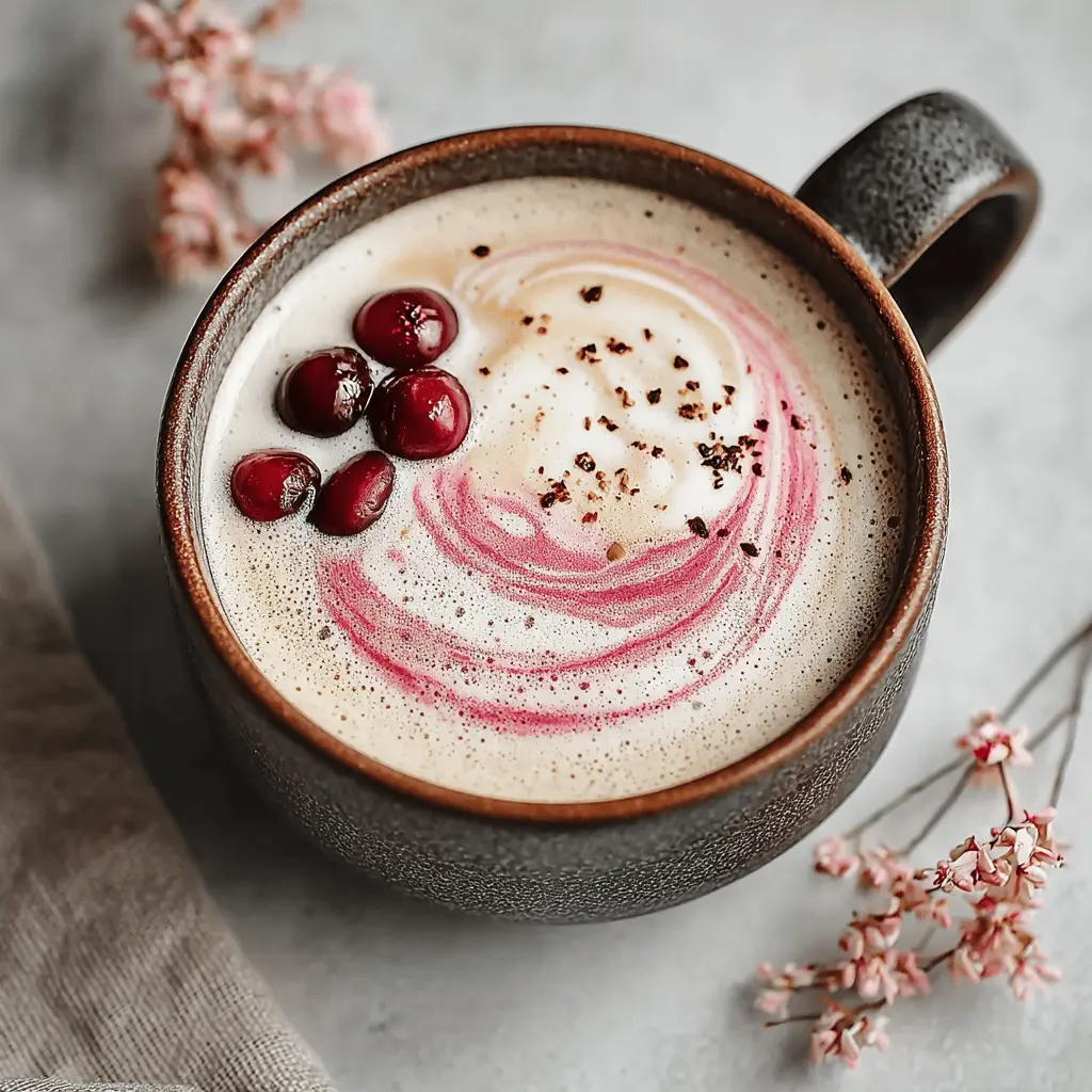 Cherry Vanilla Tea Latte Recipe: Indulgent Comfort in a Cup
