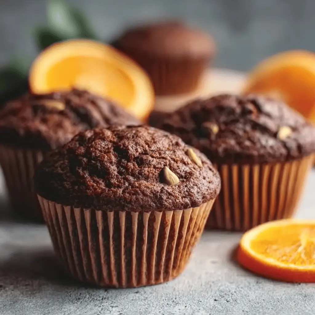 Chocolate Orange Cardamom Muffins: Easy Homemade Indulgence