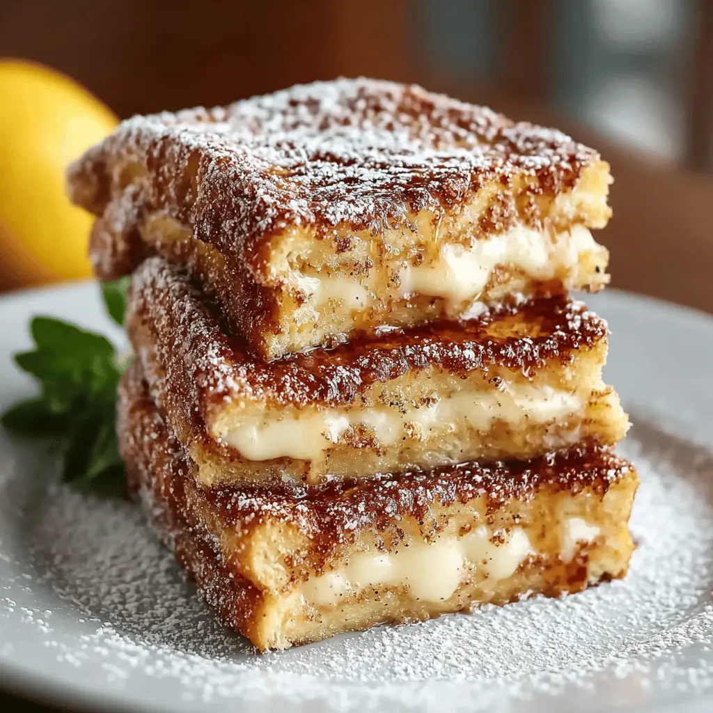 Churro Stuffed French Toast: Indulgent Cinnamon Sugar Delight