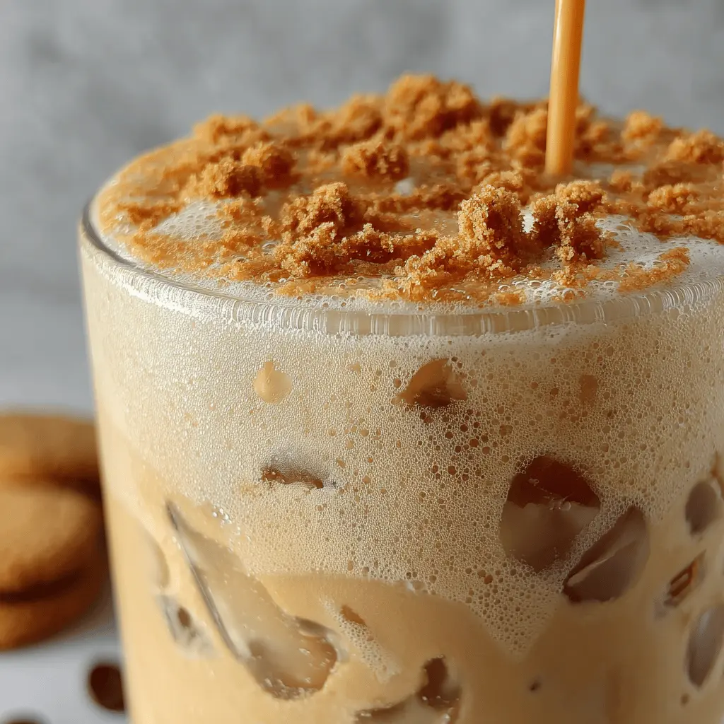 Cookie Butter Iced Coffee: The Best Indulgent Summer Treat