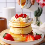 Fluffy Japanese Soufflé Pancakes