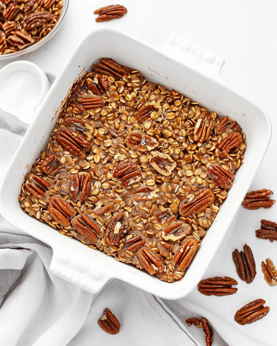Pecan Pie Baked Oatmeal: The Easy Indulgence You’ll Love