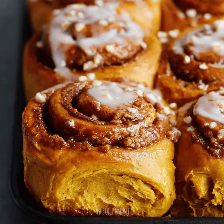 Pumpkin Cinnamon Rolls