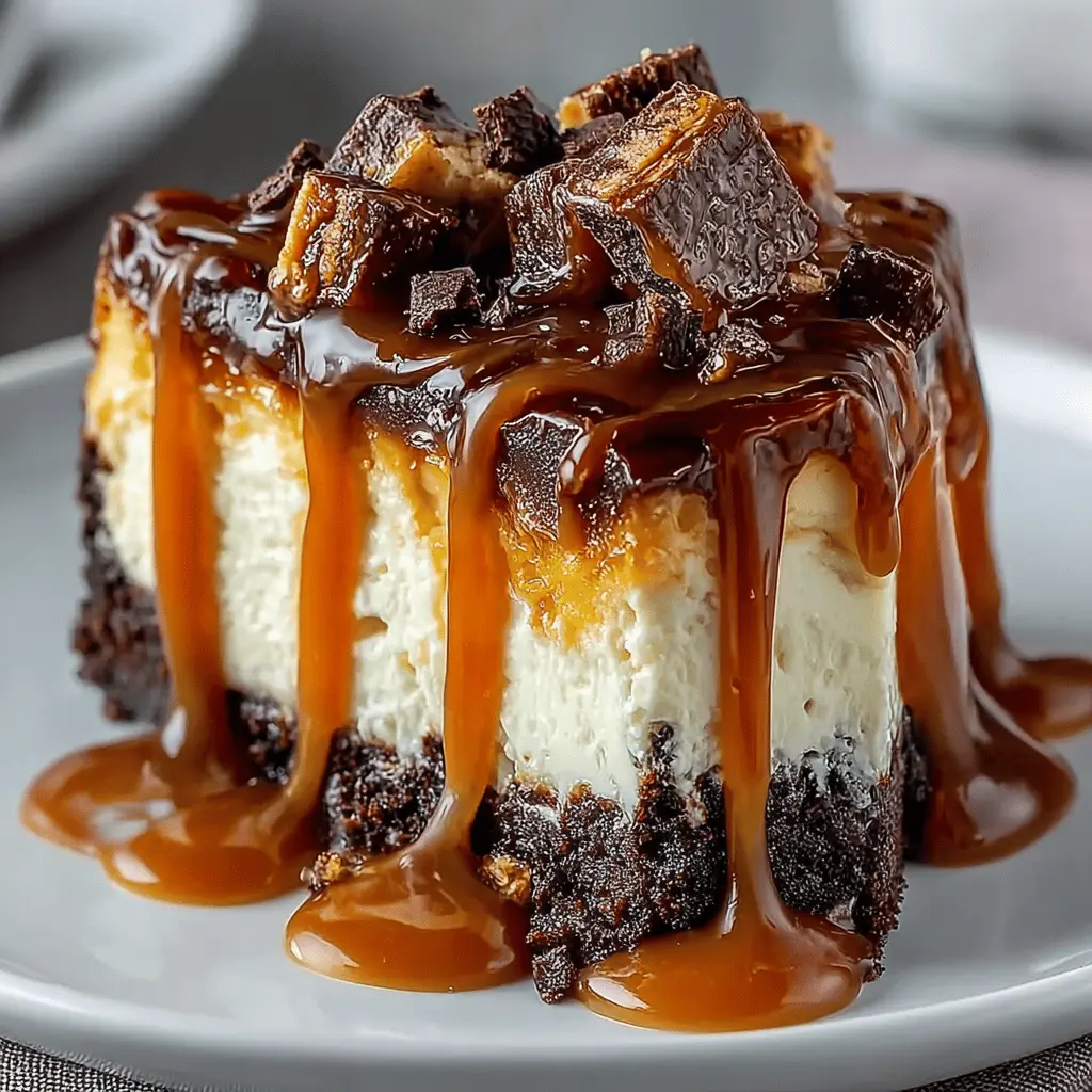 Caramel Brownie Cheesecake: The Best Indulgent Dessert Recipe