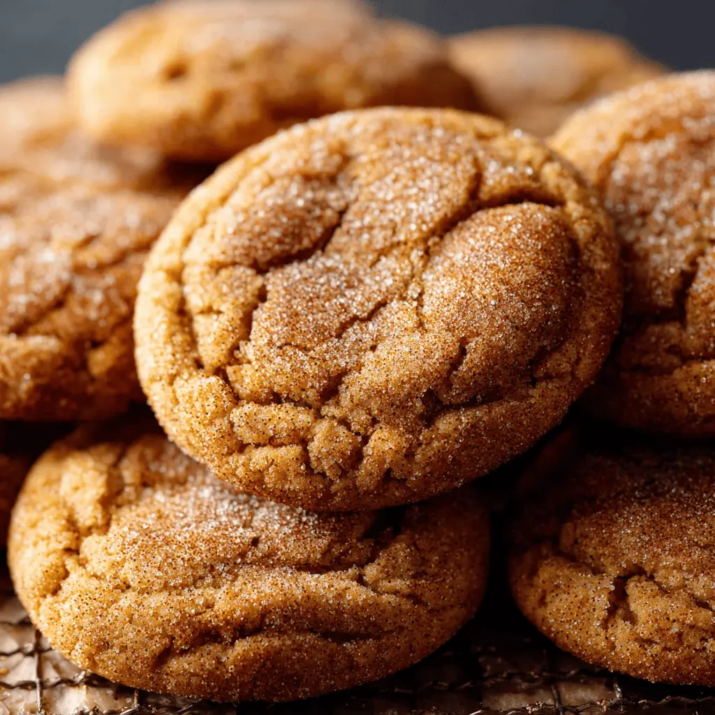Chewy Pumpkin Snickerdoodle Cookies: The Best Fall Treats for You