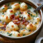 Bacon Cheddar Gnocchi Soup