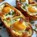 Baked Egg Boats Recipe