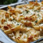 Chicken Alfredo Pasta Bake Recipe