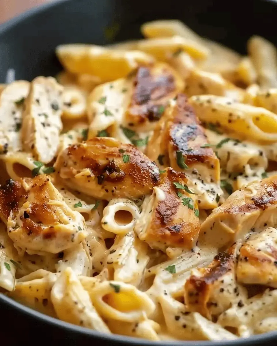 Creamy Cajun Chicken Pasta: Indulgent Twist with Turkey Bacon