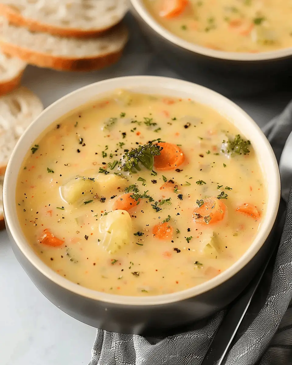 Creamy Vegetable Soup: Easy Recipe for a Cozy, Homemade Delight