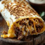 Easy Grilled Cheese Burrito