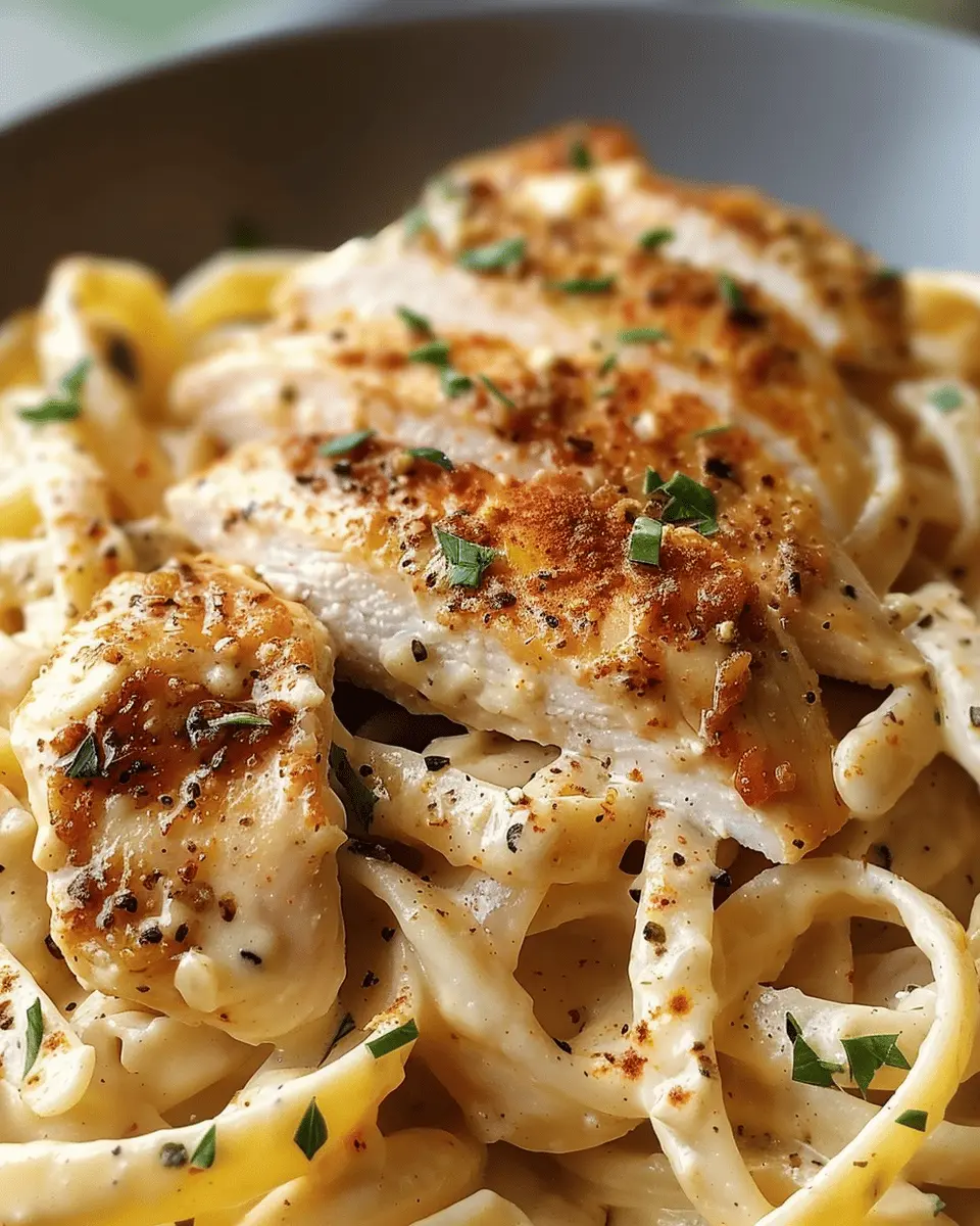Five-Ingredient Creamy Cajun Chicken Pasta in 30 Minutes Delight