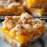 Heavenly Summer Peach Bars