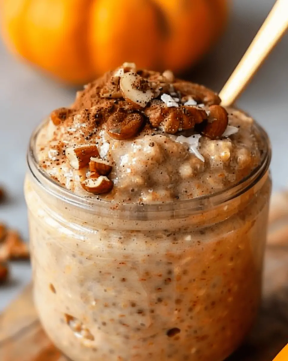 High Protein Pumpkin Overnight Oats – A Deliciously Nutritious Start