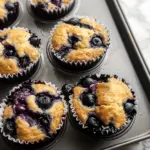 Homemade Blueberry Protein Muffins