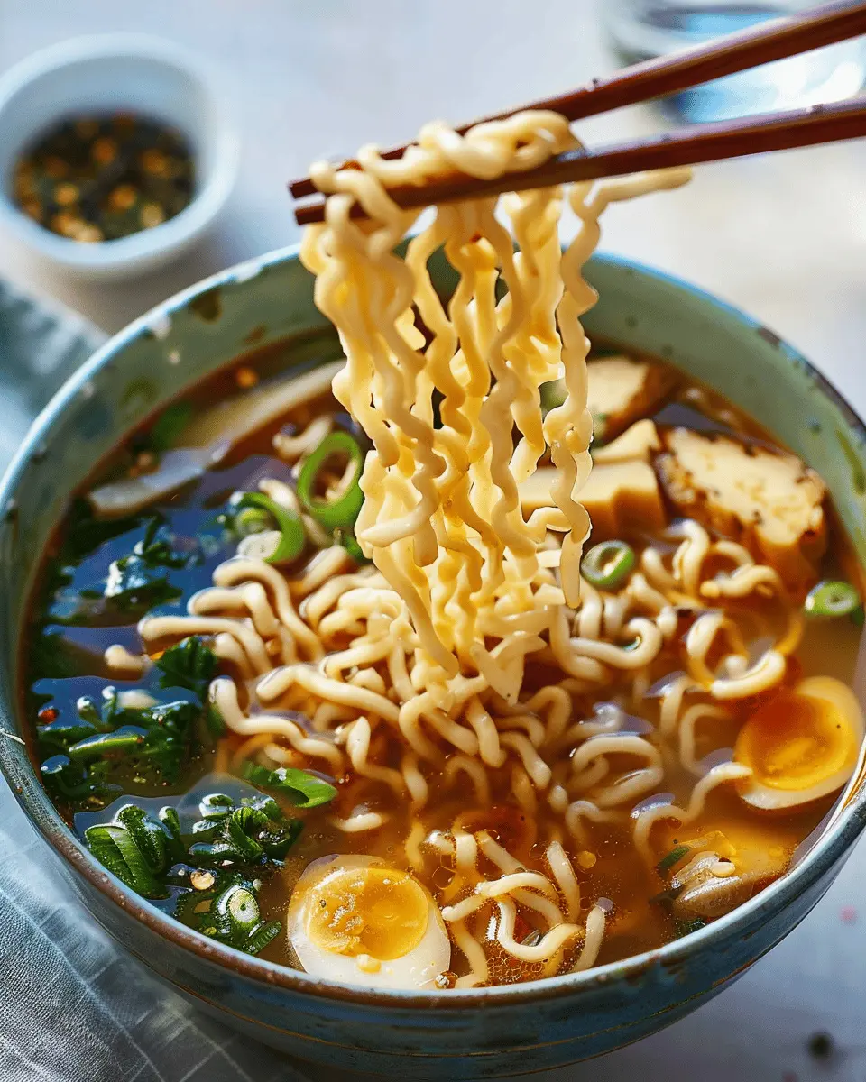Homemade Ramen: Easy and Delicious Bowl with Turkey Bacon & Beef