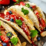 Peanut Butter and Jelly Tacos