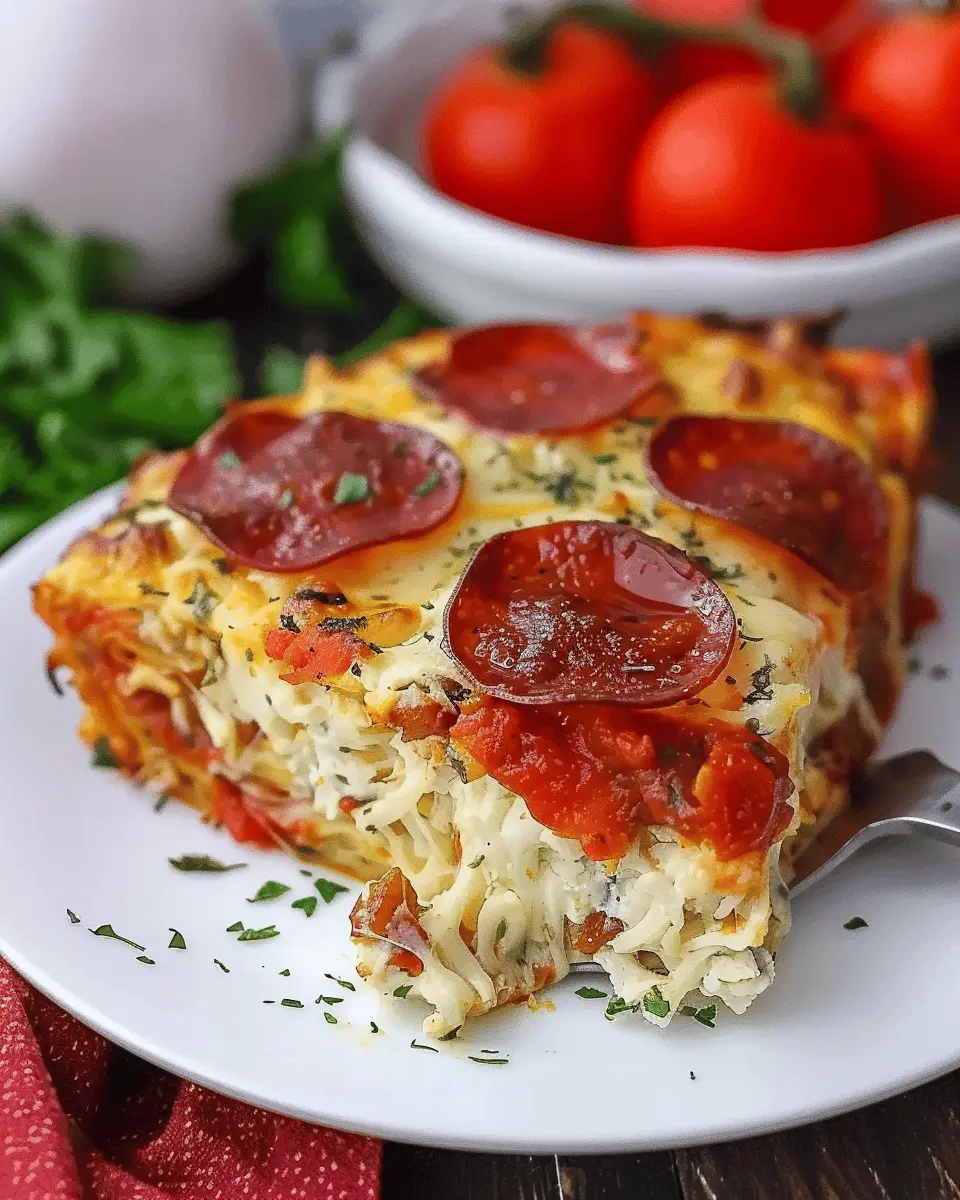 Pizza style cottage cheese bake: Easy and Delicious Weeknight Meal