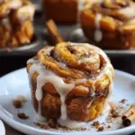 Pumpkin Cinnamon Roll Muffins