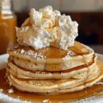 Sweet Coconut Cream Pancakes