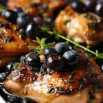 The Best Blueberry Thyme Chicken