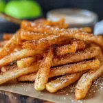Crispy Air Fryer Apple Fries