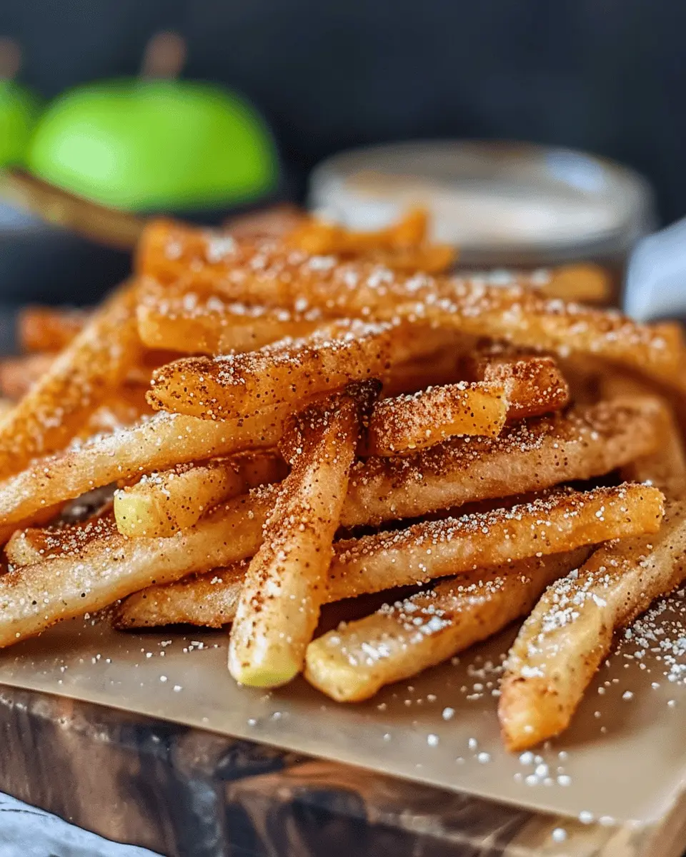 Crispy Air Fryer Apple Fries: Easy, Guilt-Free Sweet Treats