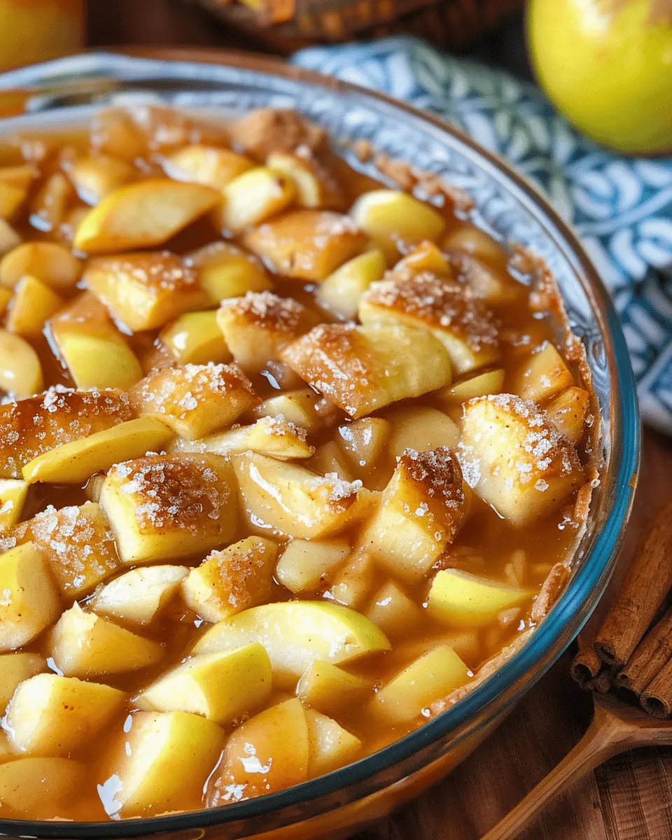 Best Homemade Apple Pie Filling: Easy, Delicious, and Cozy