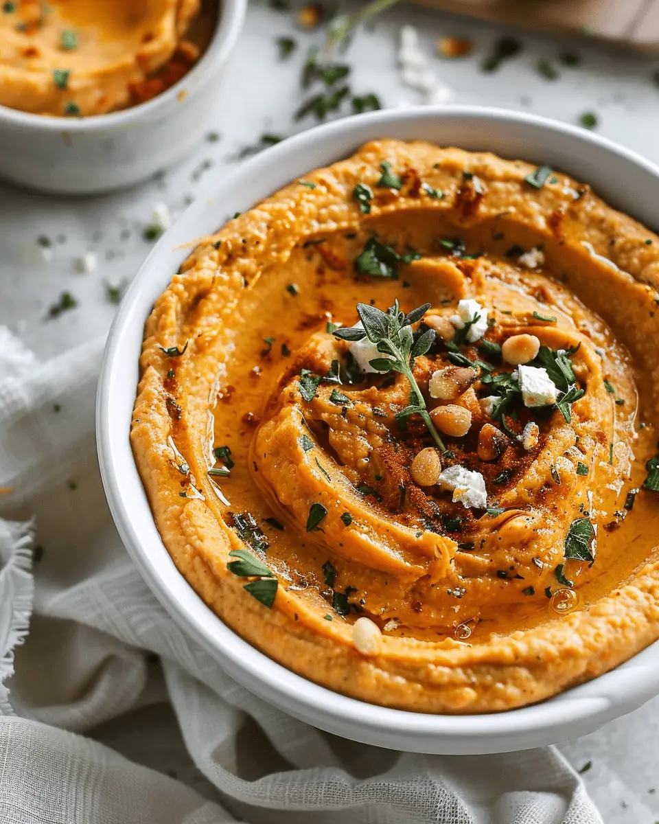 Pumpkin Whipped Feta Dip: Easy and Indulgent Fall Appetizer