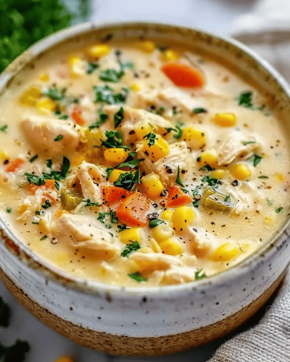 Ultimate Crockpot Chicken Corn Chowder Recipe to Savor Every Spoonful