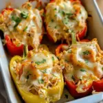 Creamy Chicken Stuffed Peppers