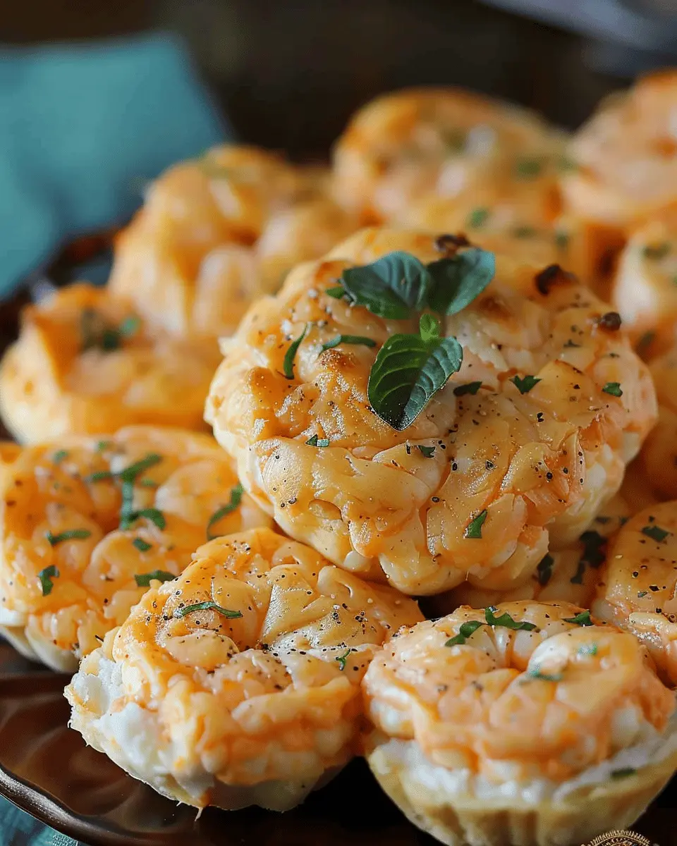 An easy but impressive appetizer: Turkey Bacon and Chicken Ham Bites