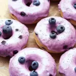 Blueberry Cake Donuts