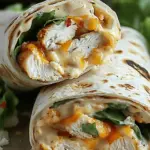 Quick Cheesy Chicken Wrap
