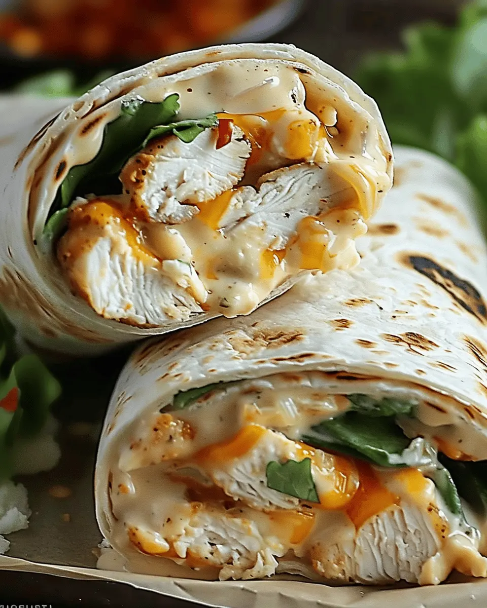 Quick Cheesy Chicken Wrap: Easy Recipe for Satisfying Meals