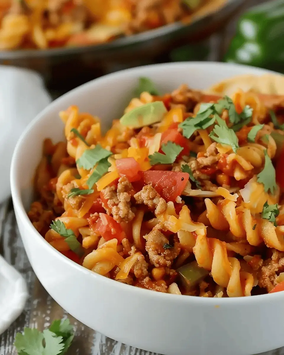 Taco Pasta Salad: Easy Recipe with Turkey Bacon and Chicken Ham