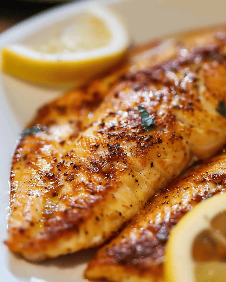 Pan Fried Lemon Butter Tilapia: The Best Easy Recipe You’ll Love
