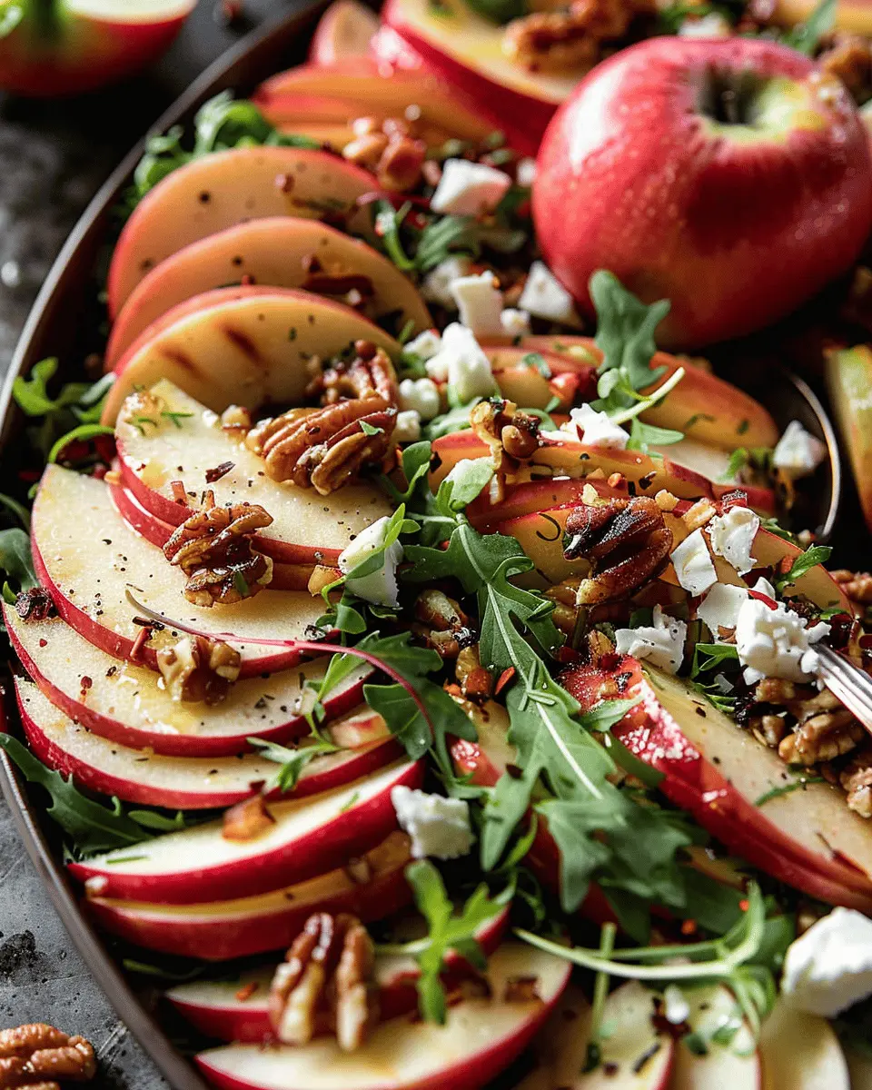 Autumn Harvest Honeycrisp Apple and Feta Salad: A Fresh Delight