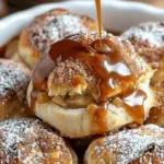 Mouthwatering Caramel Apple Pie Bombs