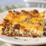 Cheesy Sausage Breakfast Casserole