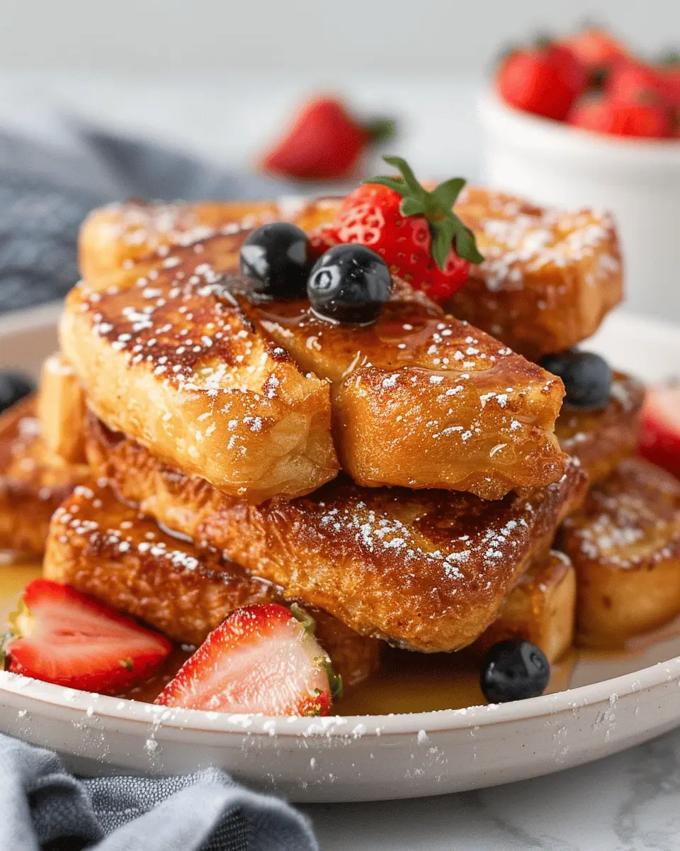 French Toast Sticks Recipe: Deliciously Easy for Cozy Mornings