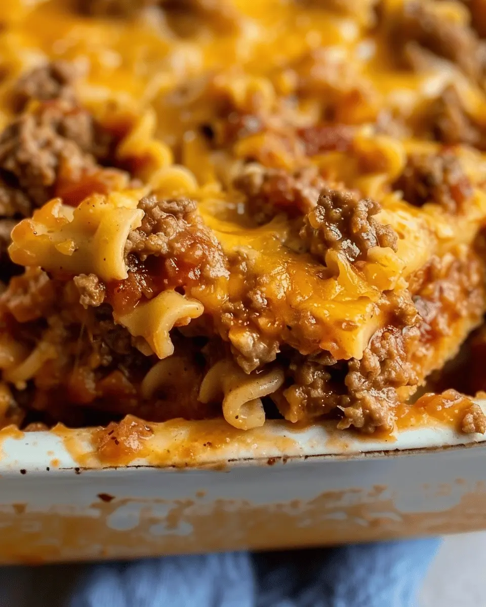 Sloppy Joe Casserole: Easy Comfort Food with Turkey Bacon Delight