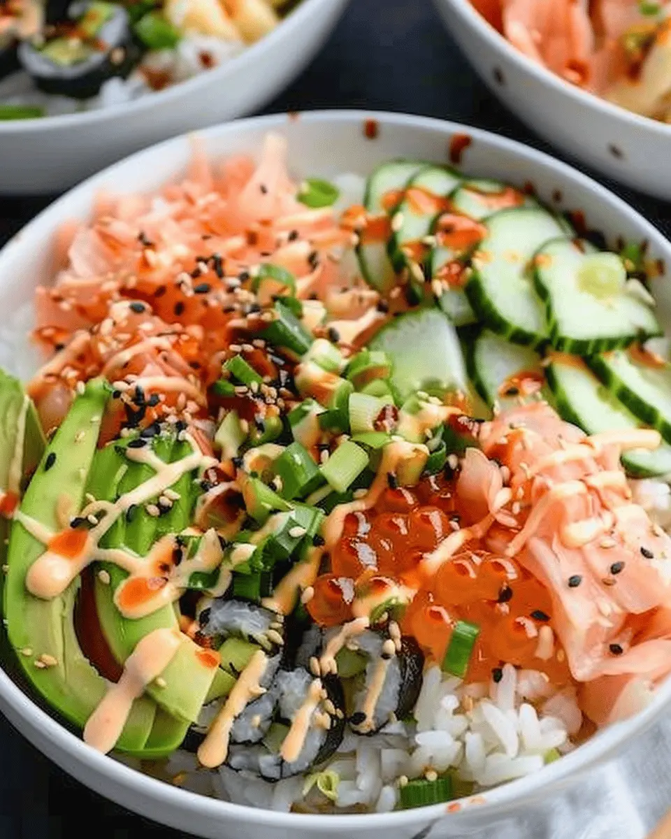 California Roll Sushi Bowls: Easy & Delicious Homemade Delight