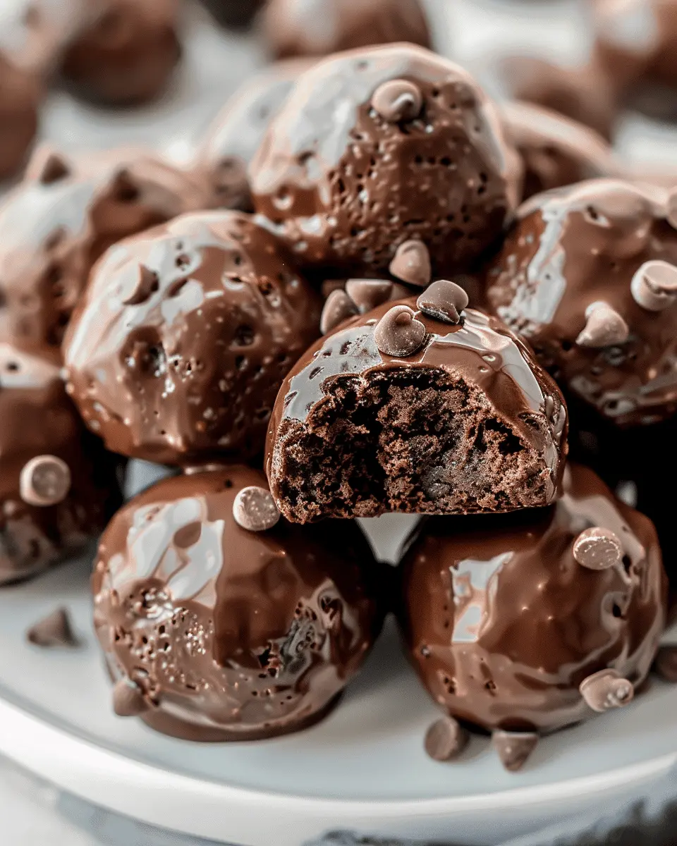 No-Bake Cottage Cheese Brownie Batter Protein Bites for a Guilt-Free Treat